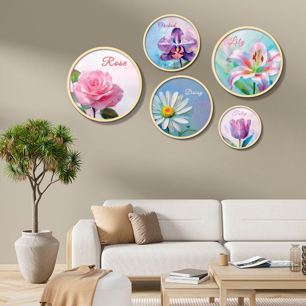 Wallity Uokvirena slika Yats-48, 5 dijelova