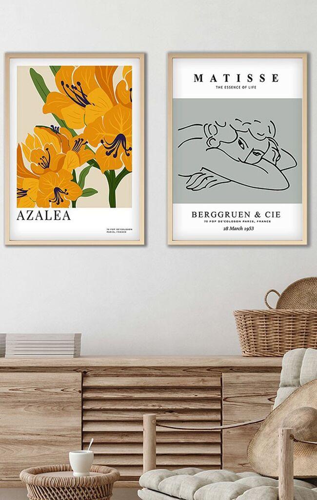 Wallity Uramljena slika Huhu165, 50x70 cm , 2 dijela