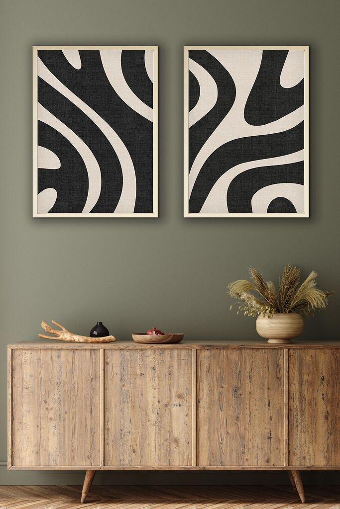 Uramljena slika Wallity Huhu203, 30x40 cm, 2 dijela