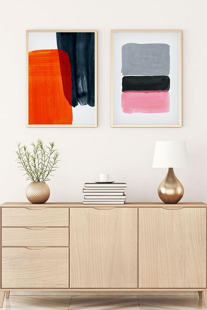 Uramljena slika Wallity Huhu8, 20x30 cm, 2 dijela