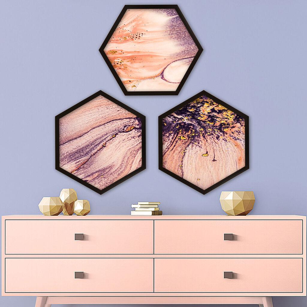 Wallity Uokvirena slika 6GEN1121126660, 35x35 cm, 3 dijela