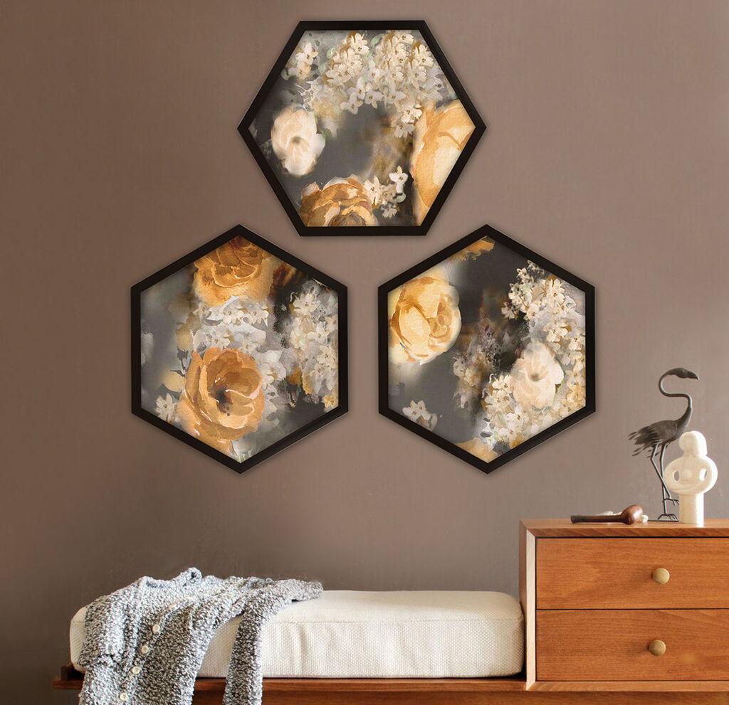 Wallity Uokvirena slika 6GEN2010527, 35x35 cm, 3 dijela