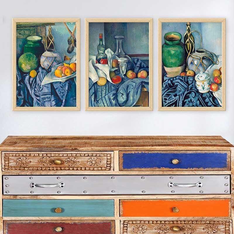 Wallity Uokvirena slika 3NTC_UN2035667_5575, 55x75 cm, 3 dijela