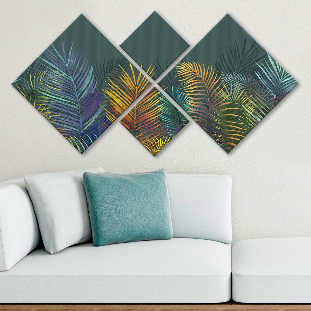 Wallity slika 4MDF1428526271, 60x115 cm, 4 dijela