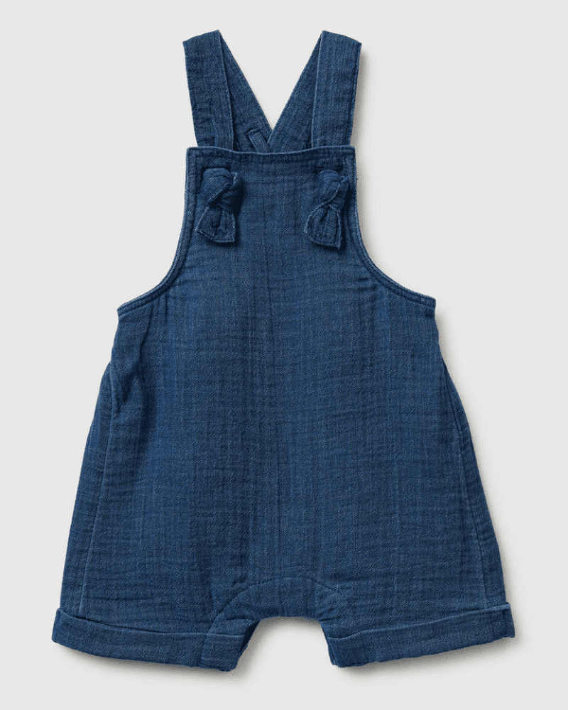 Benetton Kombinezon za bebe 4V7JAT01RW-901-68, Teget