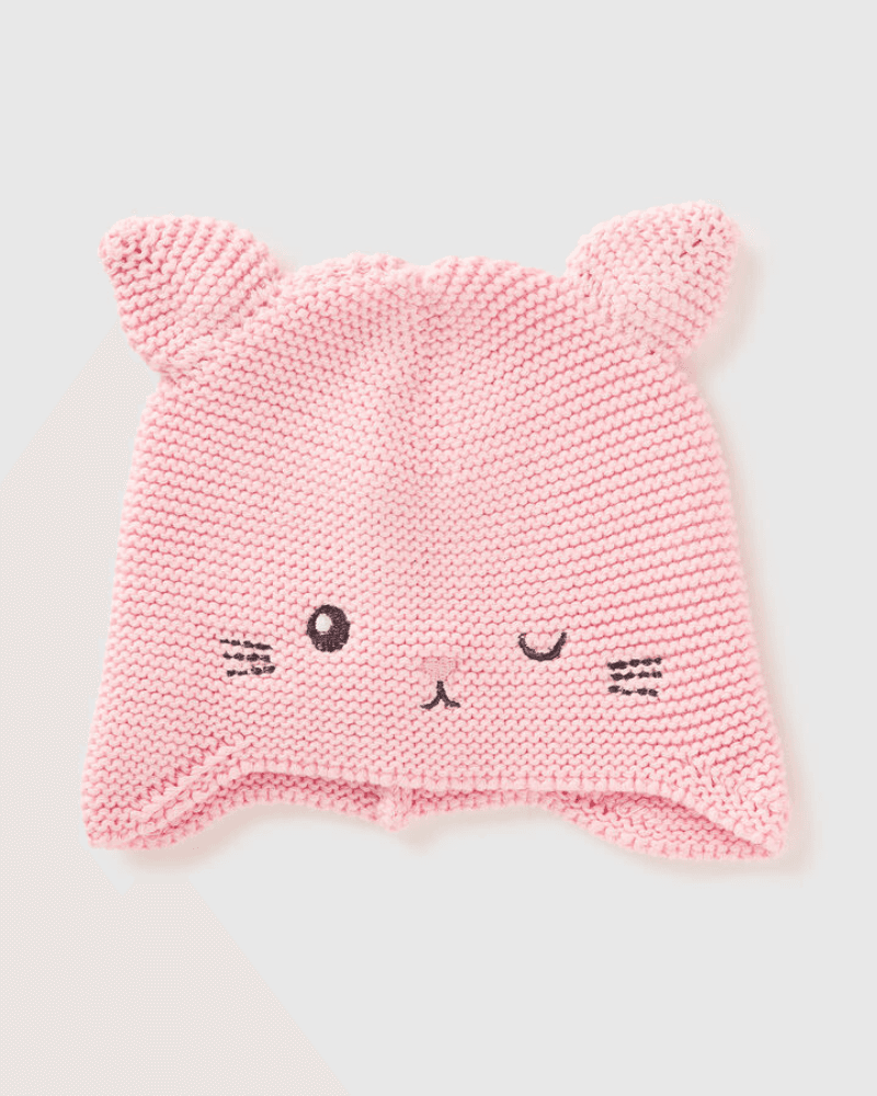Benetton Kapa za bebe 600CRA002W-25F-62, Roze