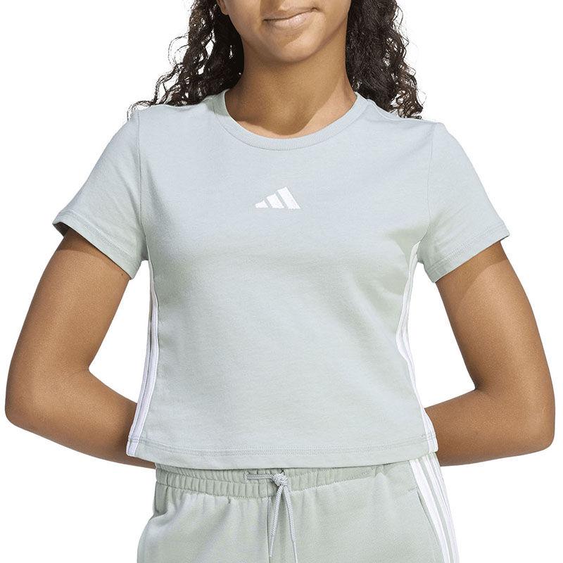 Adidas Majica za djevojčice 3S Baby TEE, Svijetloplava