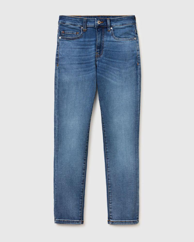 Benetton Ženske traperice 4IMHDE00H-902-30, Slim, Plave