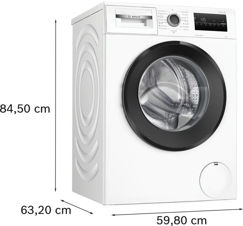 Bosch Perilica rublja WAN2826BBY, Serie 4, 9 kg, Bijela