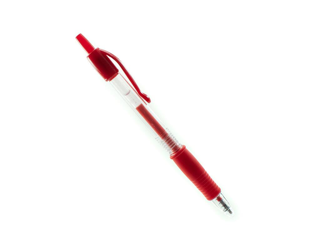 Deli Hemijska olovka EQ60-RD, Crvena