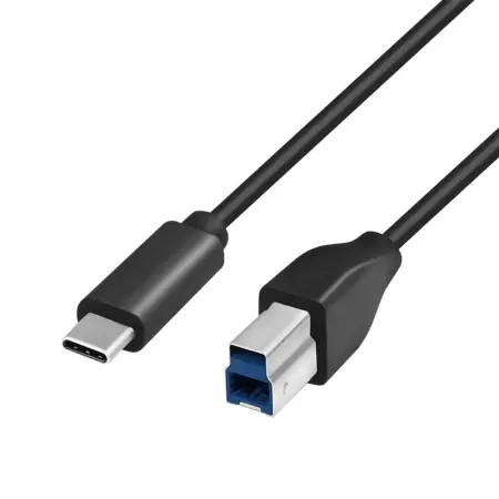 LogiLink Tip-C na USB-B kabl CU0163, 3.0, 2m, Crni