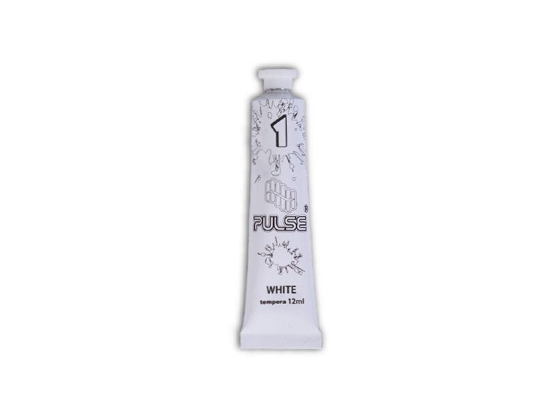 Pulse Tempera, 12 ml, Bijela