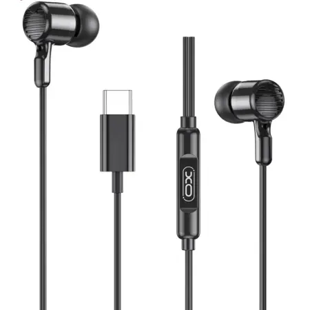 XO Slušalice sa mikrofonom EP81, Tip-C, Crne