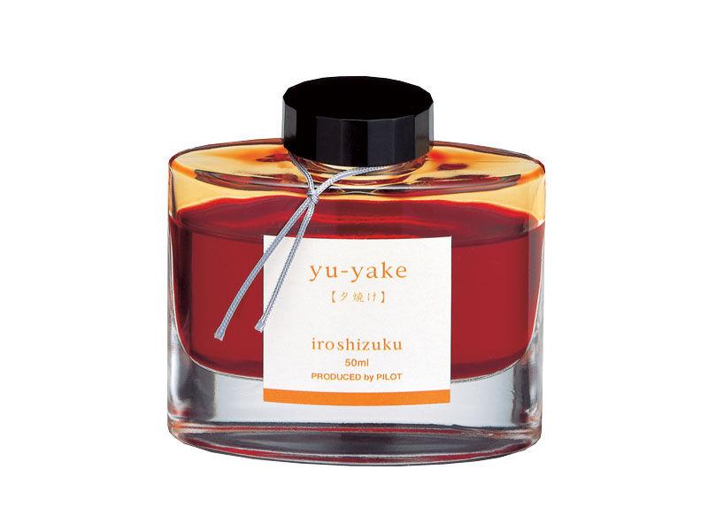 Pilot Mastilo za naliv pero Iroshizuku, Yu Yake, Narandžasto, 50 ml
