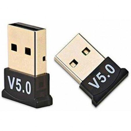 Pix-Link USB Bluetooth adapter, 5.0, Crni