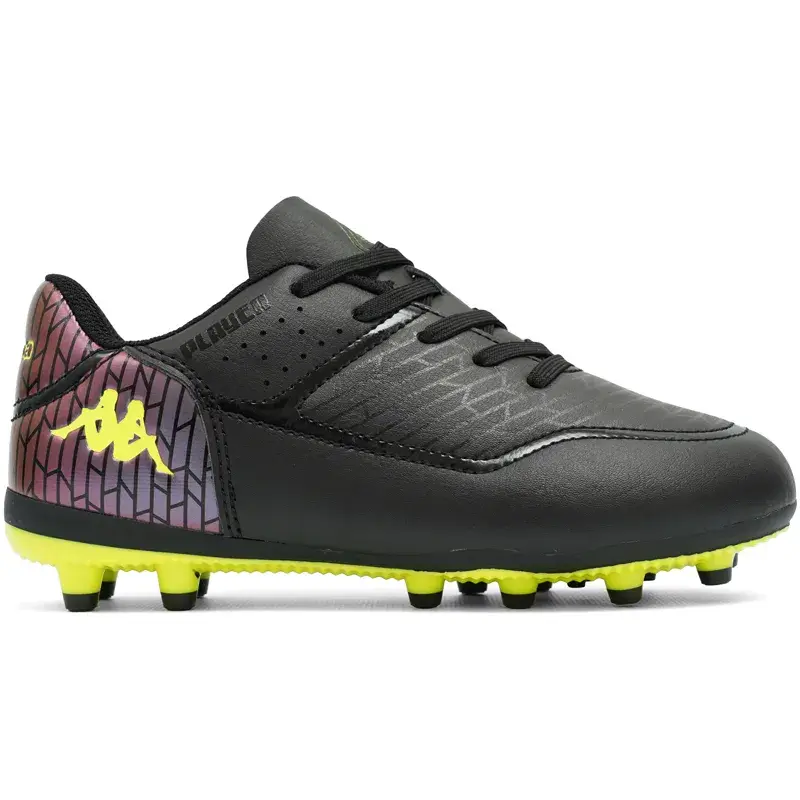 Kappa Kombat Player FG Kid nogometne kopačke za dječake, crne