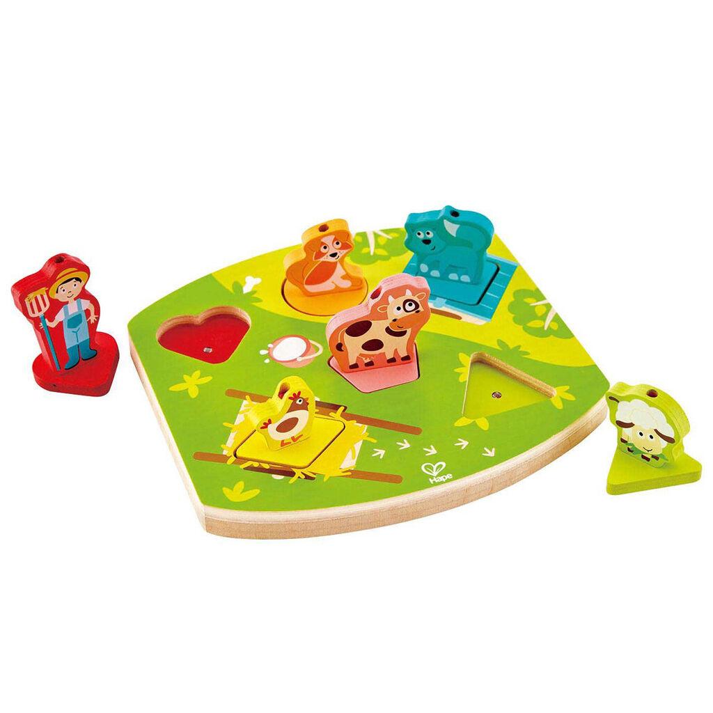 Hape Dječija drvena slagalica E1614, 1.5+