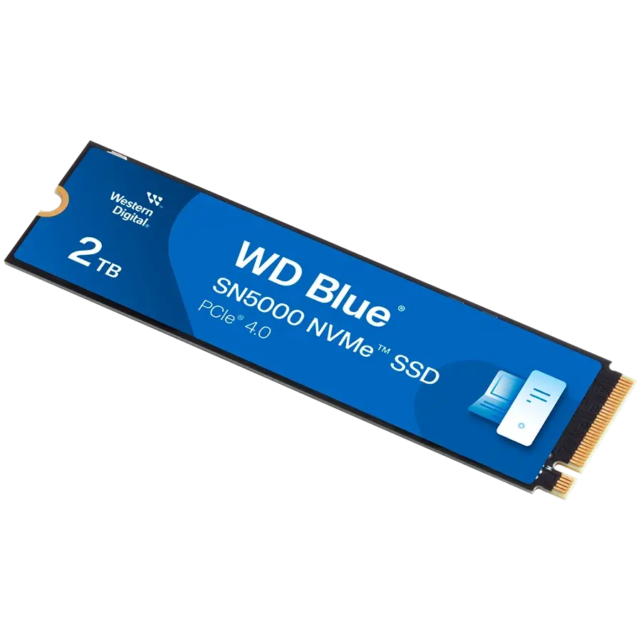 Western Digital SSD WD Blue SN5000, M.2 NVMe, 2TB, 5150/4850 MB