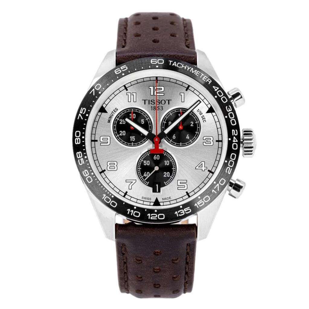 Tissot Muški sat T131.617.16.032.00, Kvarcni mehanizam, Srebrno kućište, Smeđe boje