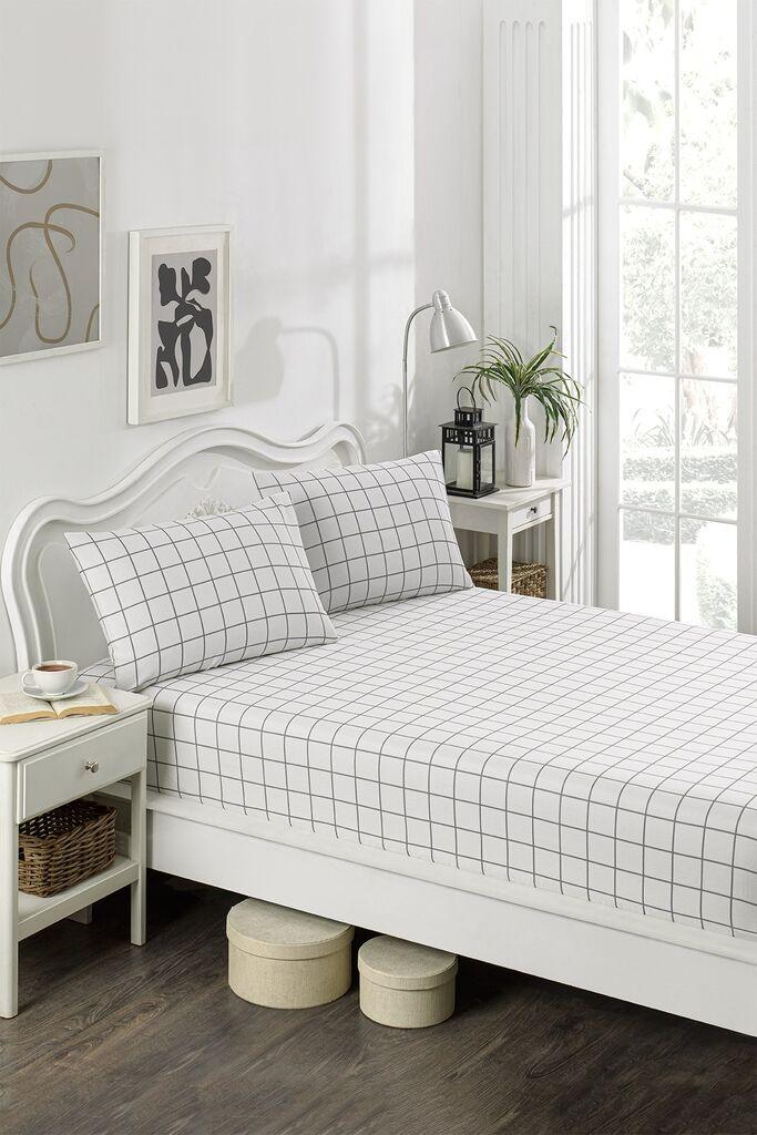 L'essentiel Maison set posteljine Artus, 160x220 cm, bijela