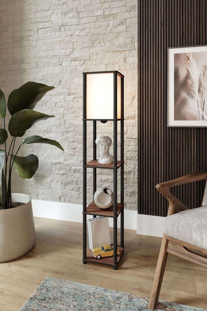 Opviq podna lampa, bež