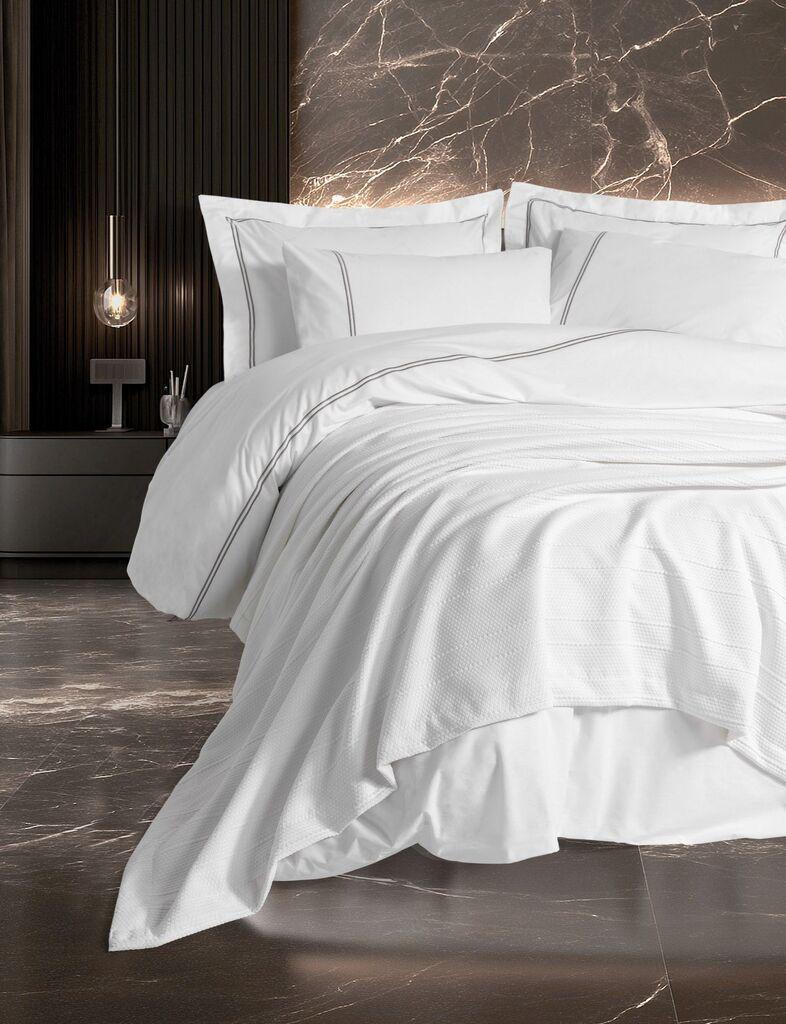 L'essentiel Maison set posteljine Mehves, 240x220 cm, bijela