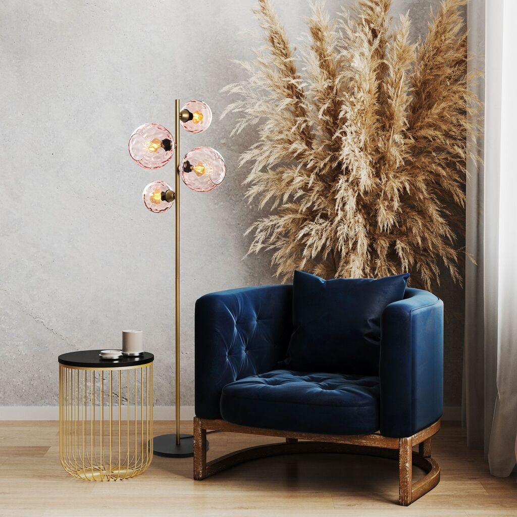 Opviq podna lampa Benek-20-15-14523, roza