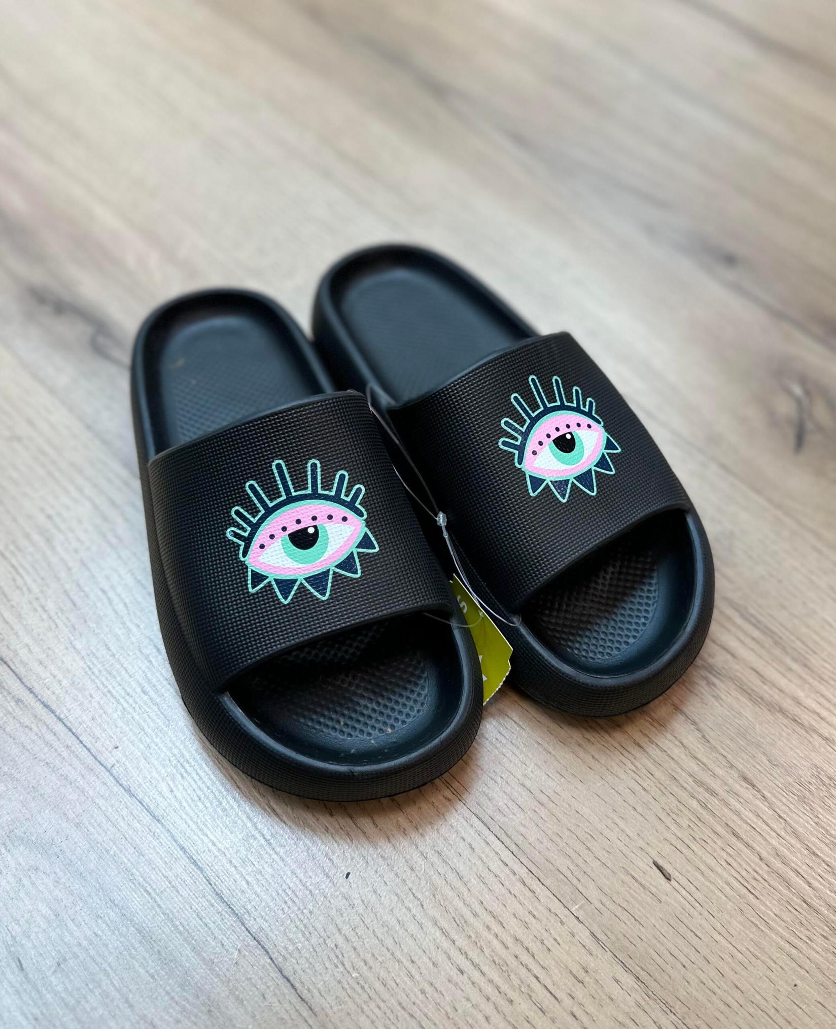 Chekich Ženske papuče  Crne