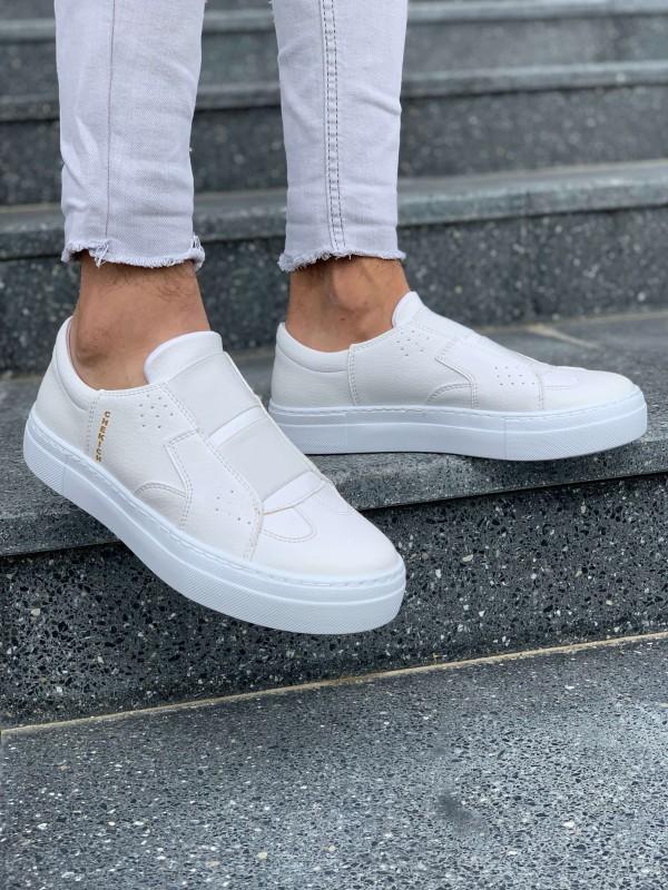 Chekich Muške gležnjače CH033 BT   Bijele