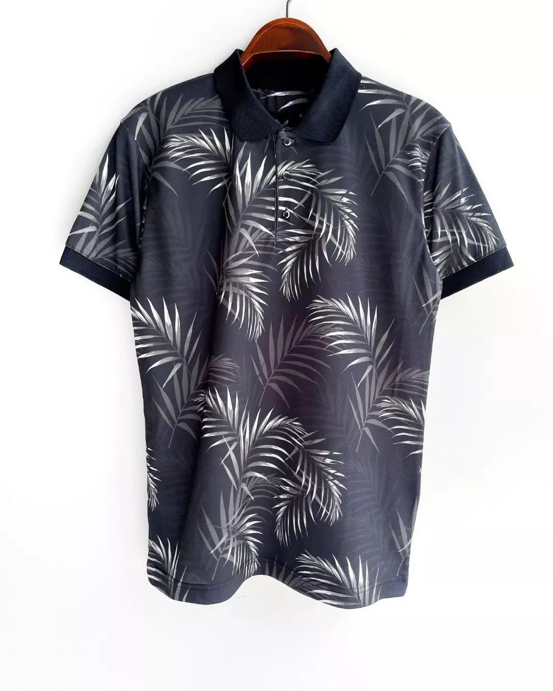 Muška polo majica print TST404-2  Šarena