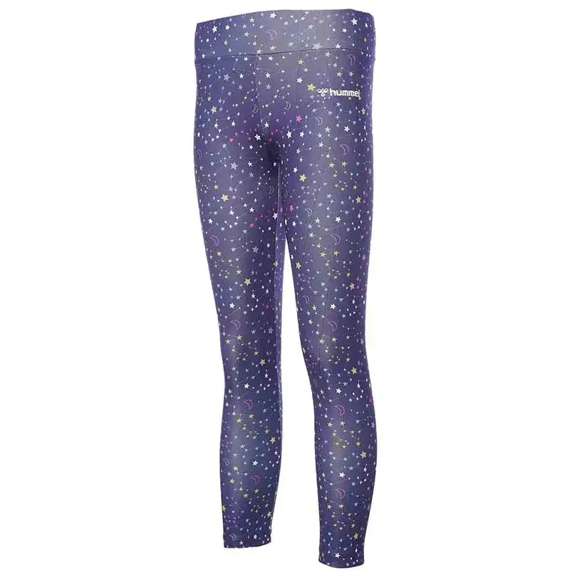 HUMMEL Helanke za djevojčice HMLTYRA THIGHTS, ljubičaste