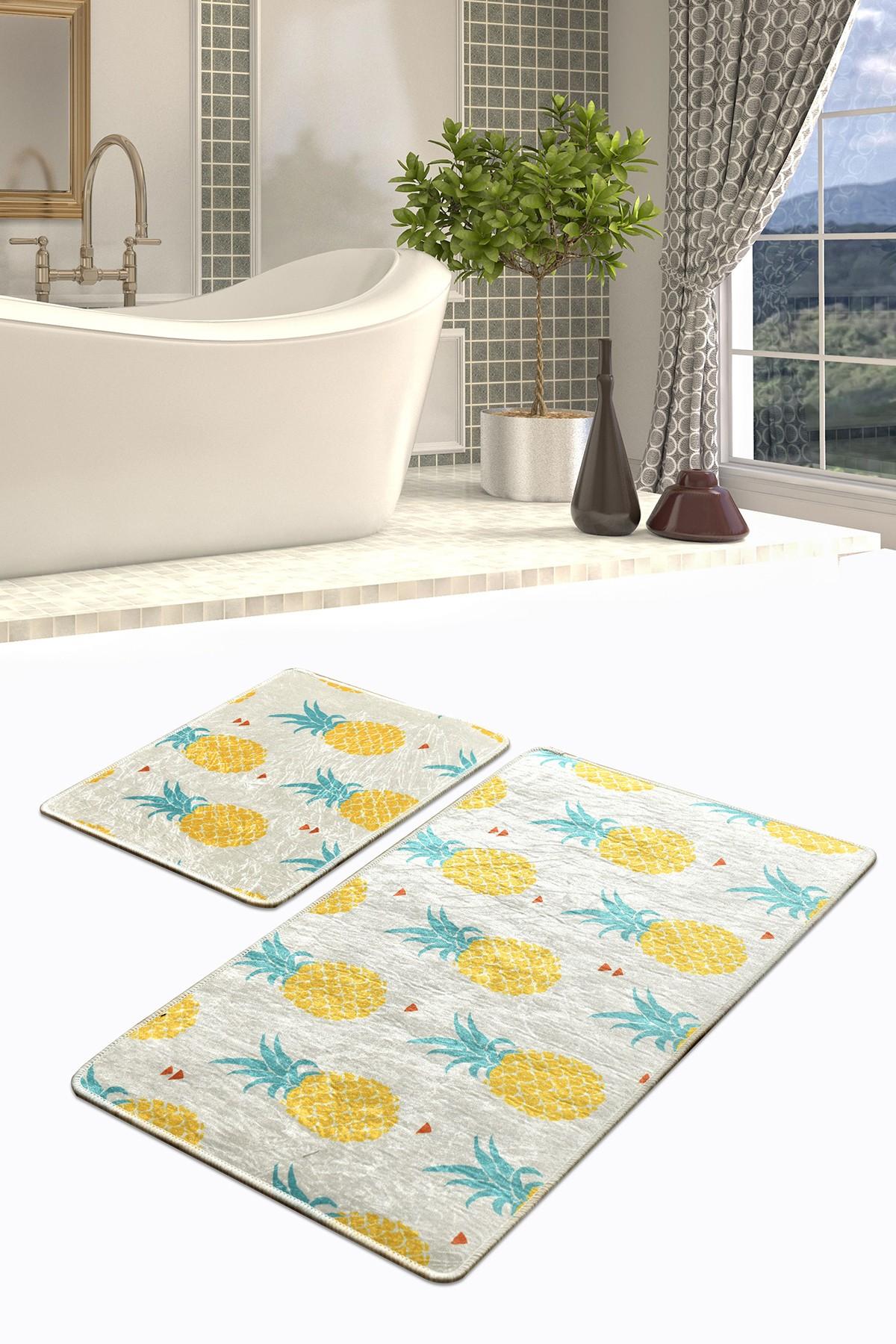 L'essentiel Maison Set od 2 kupaonska tepiha Šarene