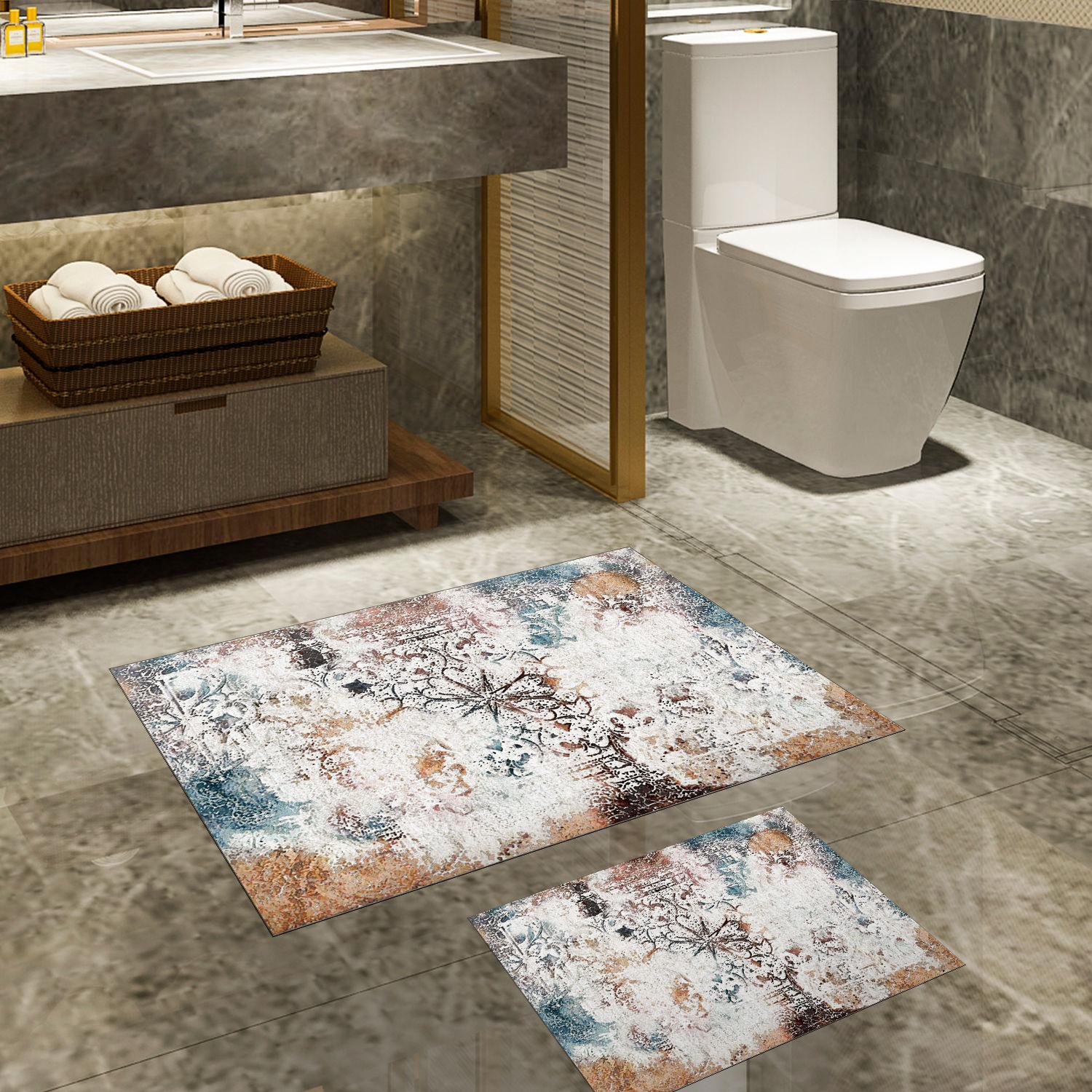 L'essentiel Maison Set od 2 kupaonska tepiha Šarene