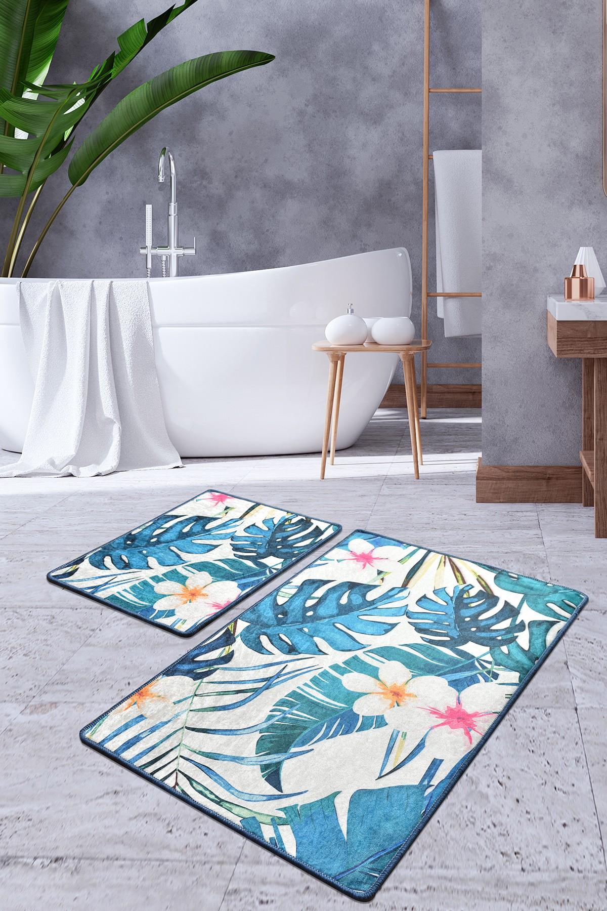 L'essentiel Maison Set od 2 kupaonska tepiha Šarene