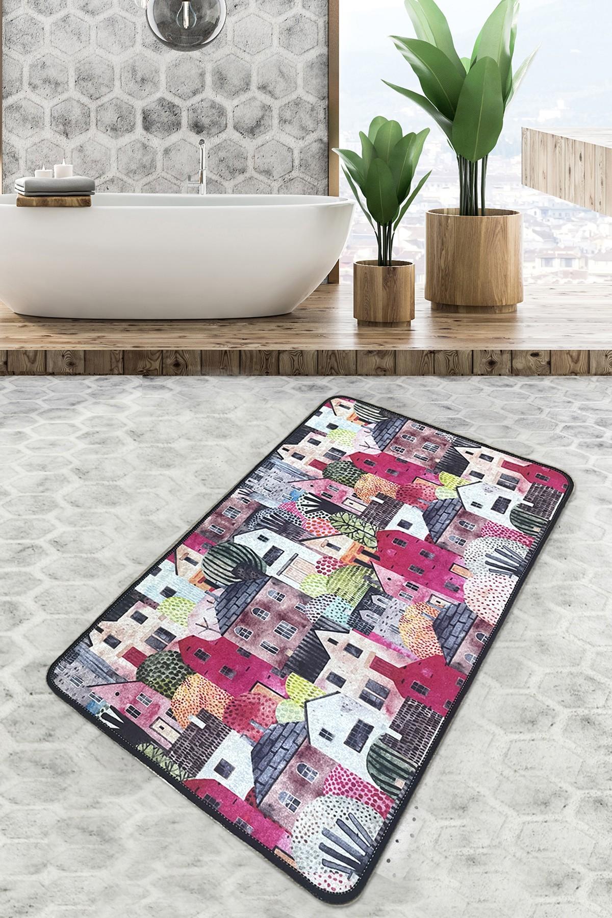 L'essentiel Maison Kupaonski tepih 80x100cm Šarene