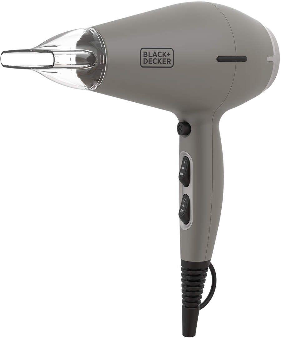 BLACK & DECKER Fen za kosu BXHDA2400E, 2400W, Siva
