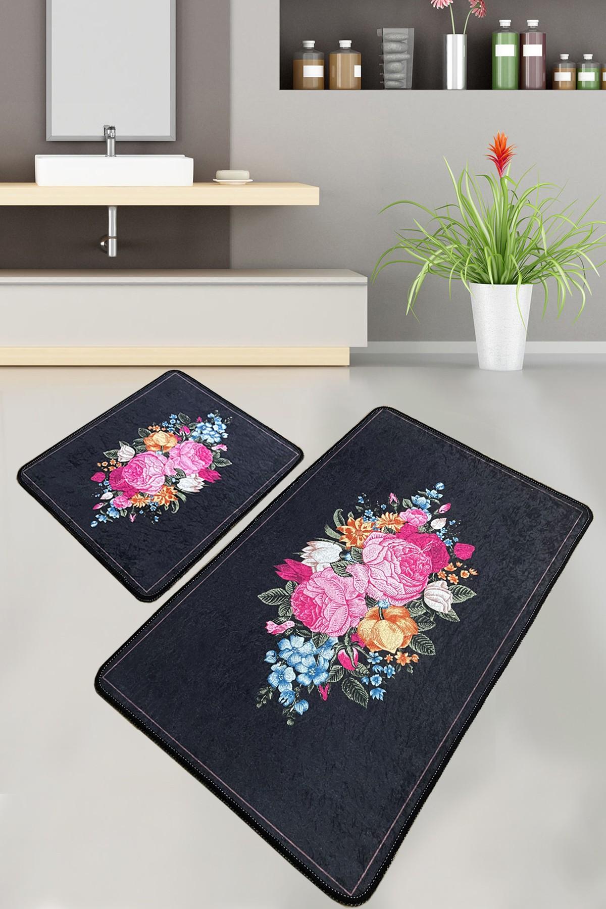 L'essentiel Maison Set od 2 kupaonska tepiha Šarene