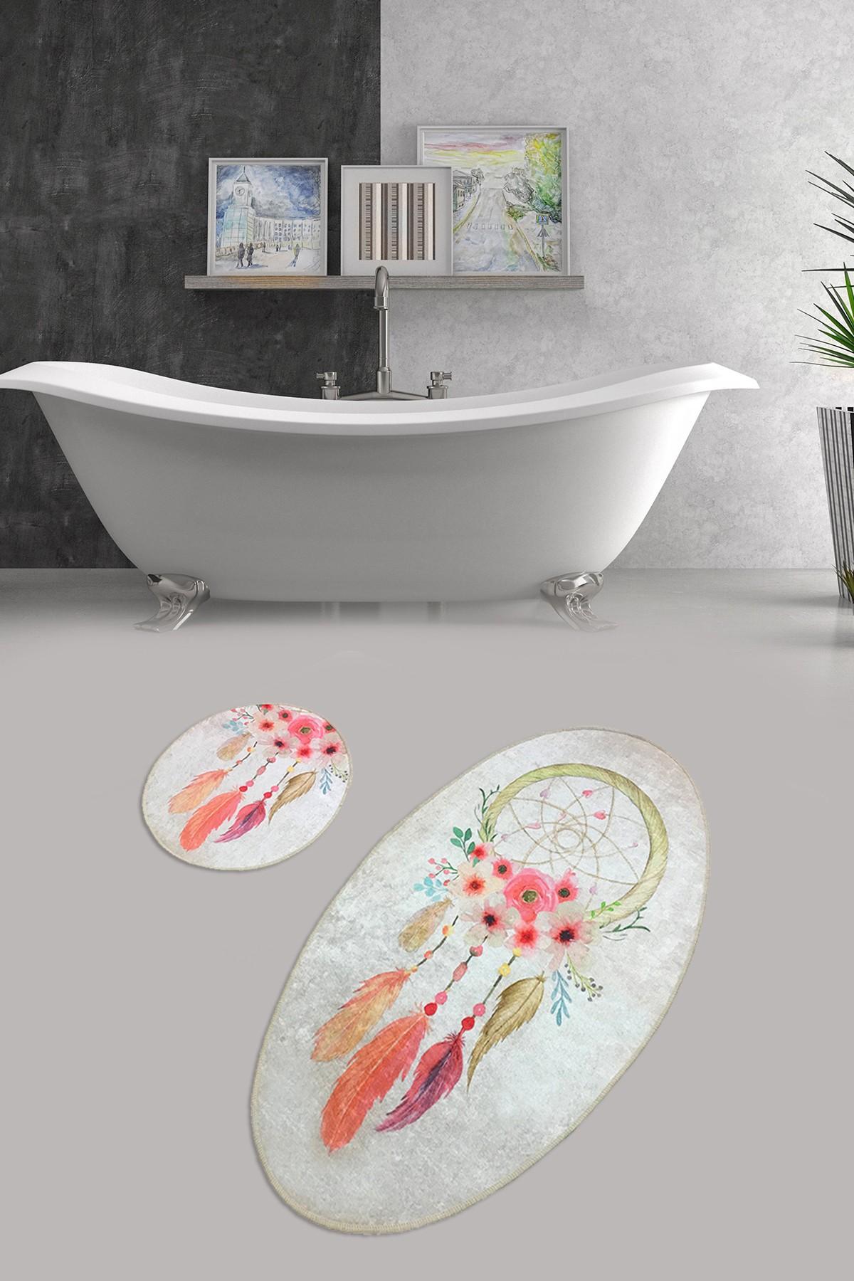 L'essentiel Maison Set od 2 kupaonska tepiha Šarene