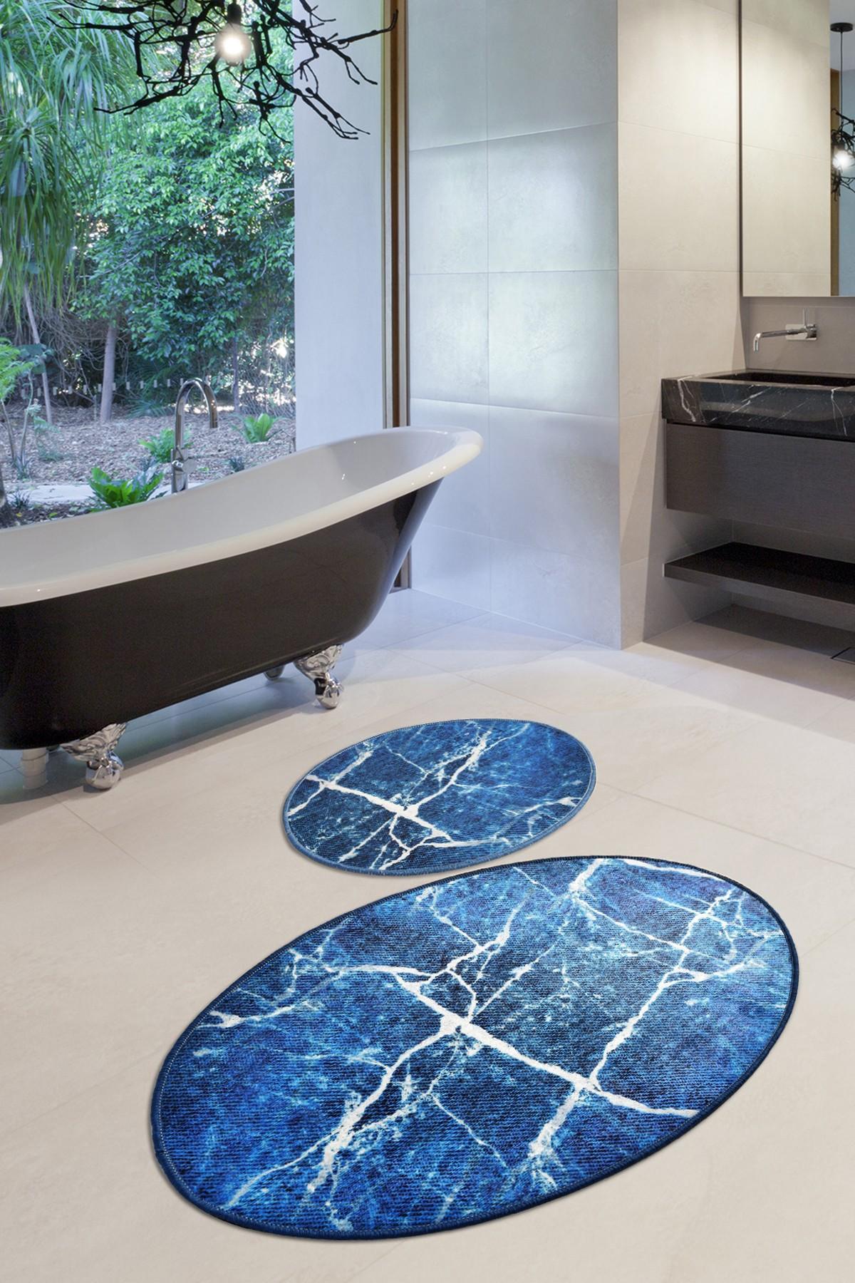 L'essentiel Maison Set od 2 kupaonska tepiha Šarene