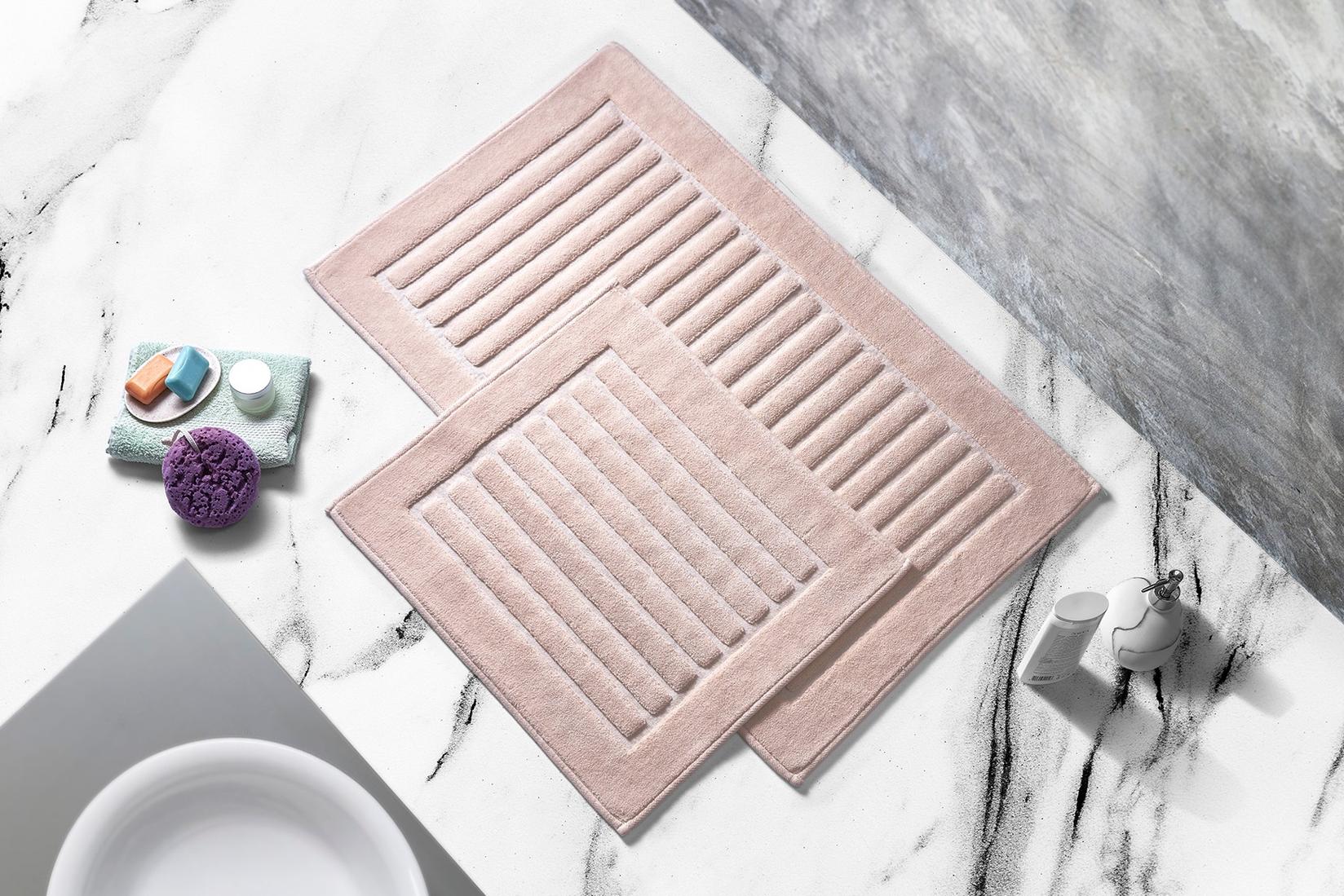 L'essentiel Maison Set od 2 kupaonska tepiha Bež