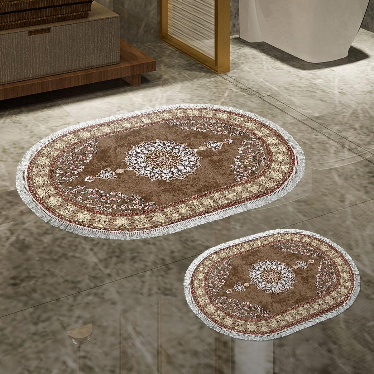 L'essentiel Maison Set od 2 kupaonska tepiha Šarene