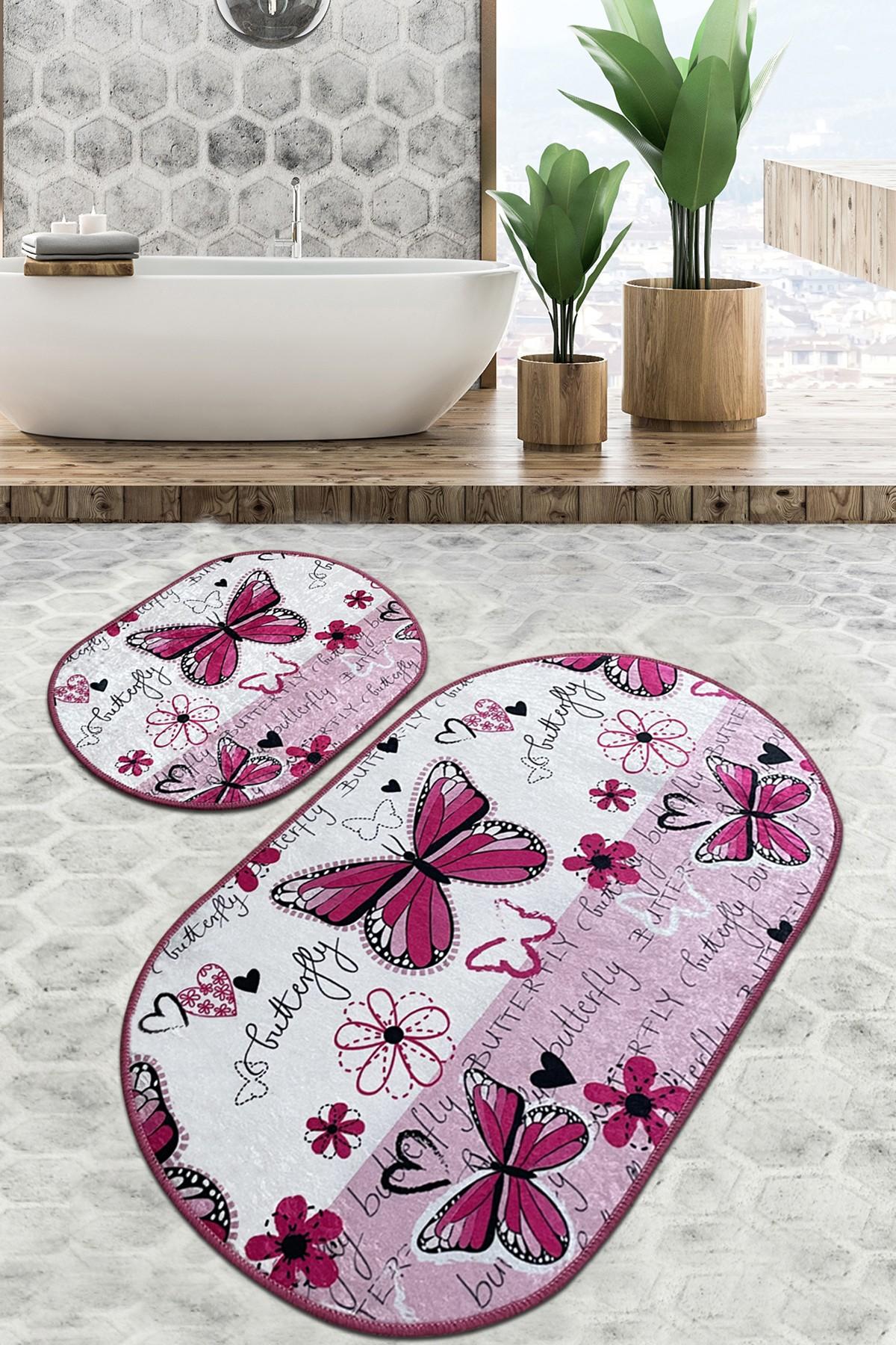 L'essentiel Maison Set od 2 kupaonska tepiha Šarene