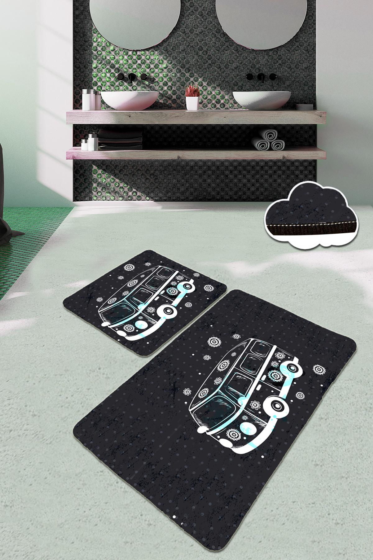 L'essentiel Maison Set od 2 kupaonska tepiha Šarene