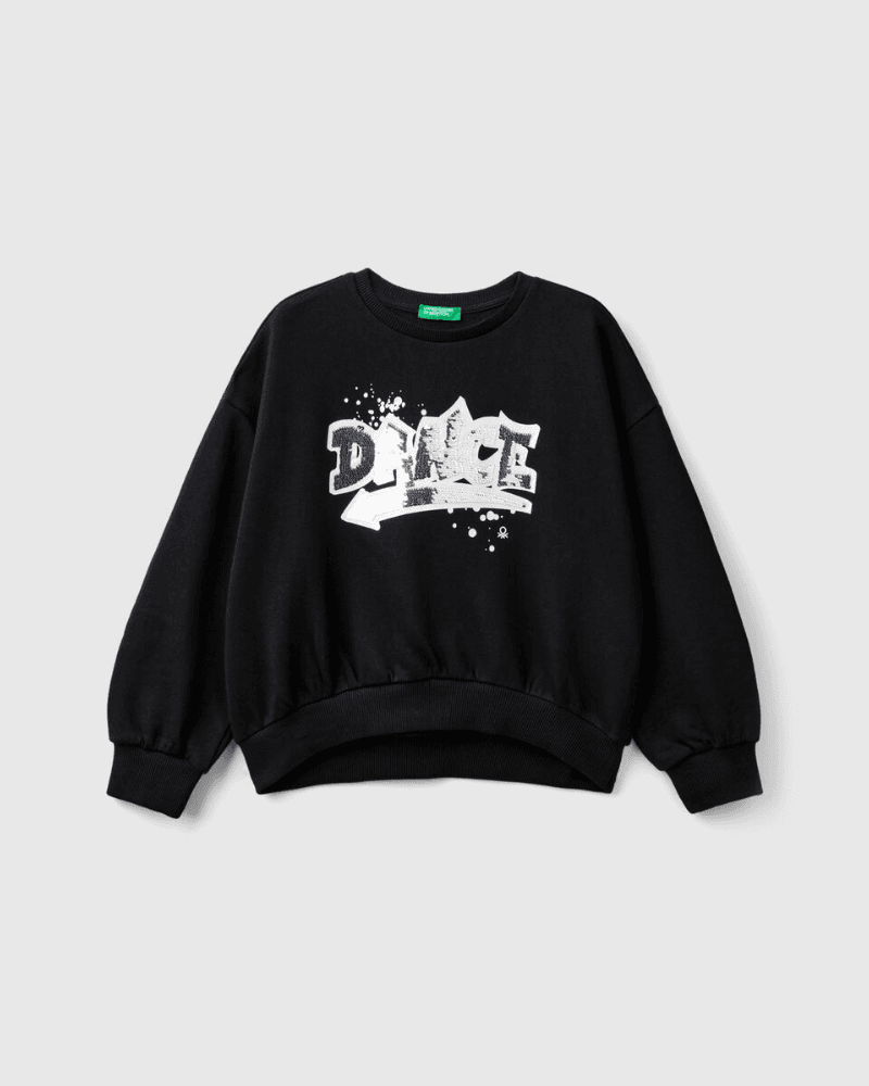 Benetton Majica dugi rukava 100 za djevojčice