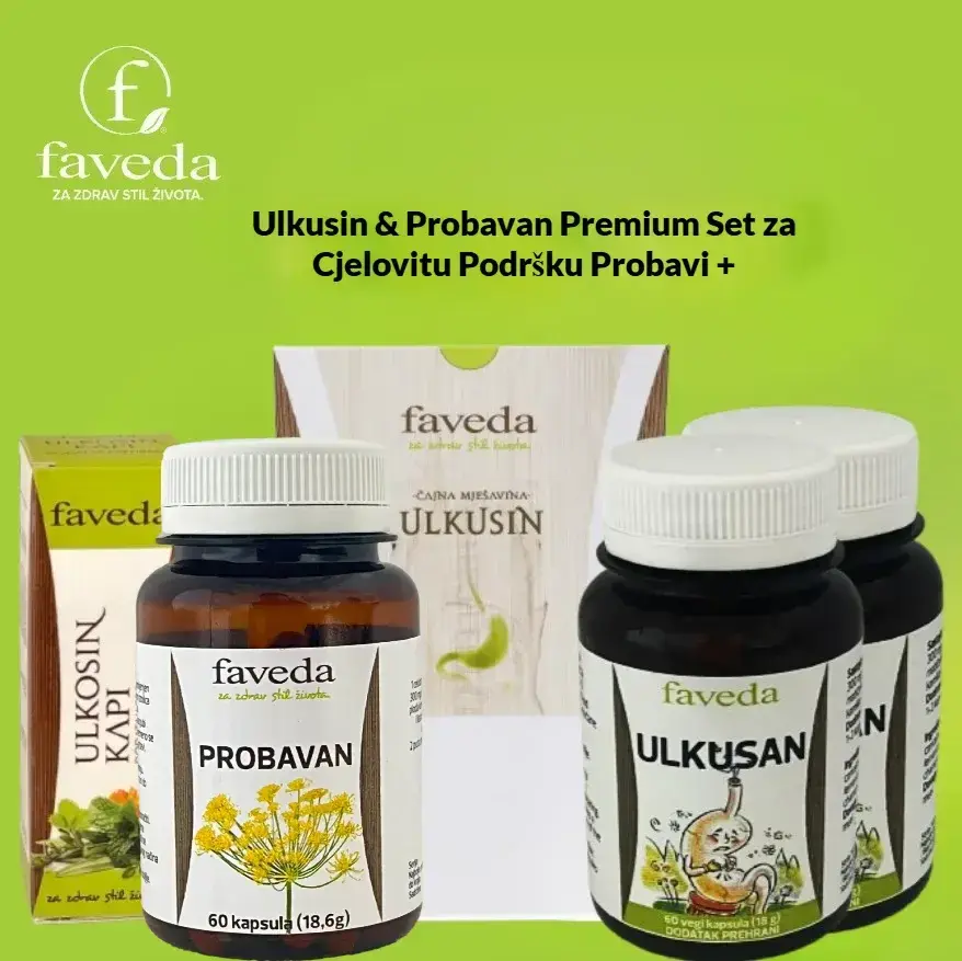 Faveda Ulksin Premium Set za Intenzivnu Podršku Probavi +