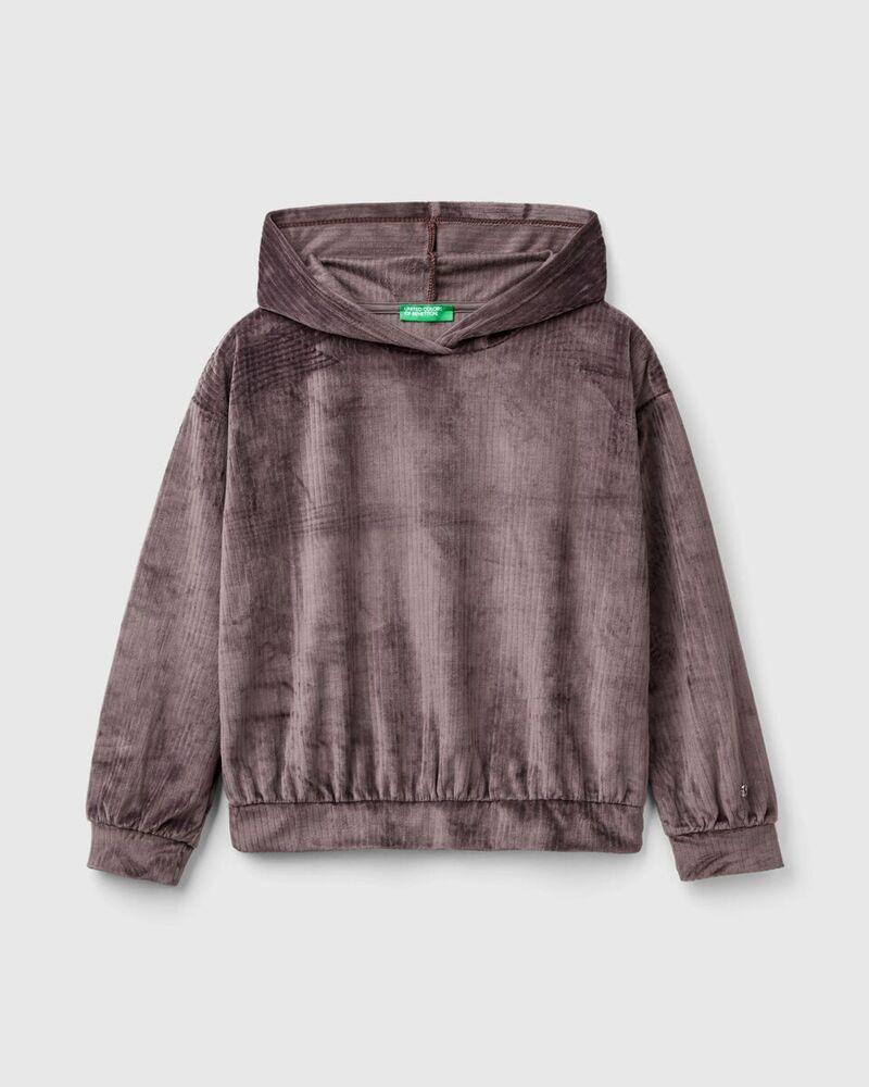 Benetton Majica sa kapuljačom 1J8 za djevojčice