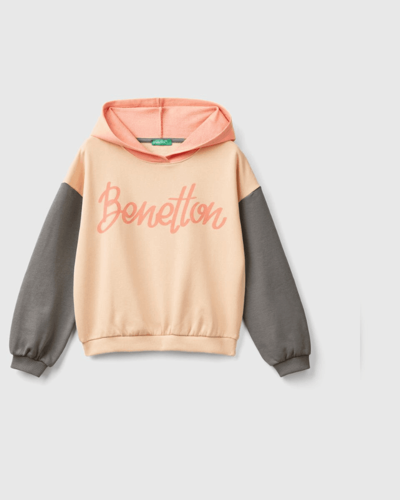 Benetton Majica sa kapuljačom 901 za djevojčice