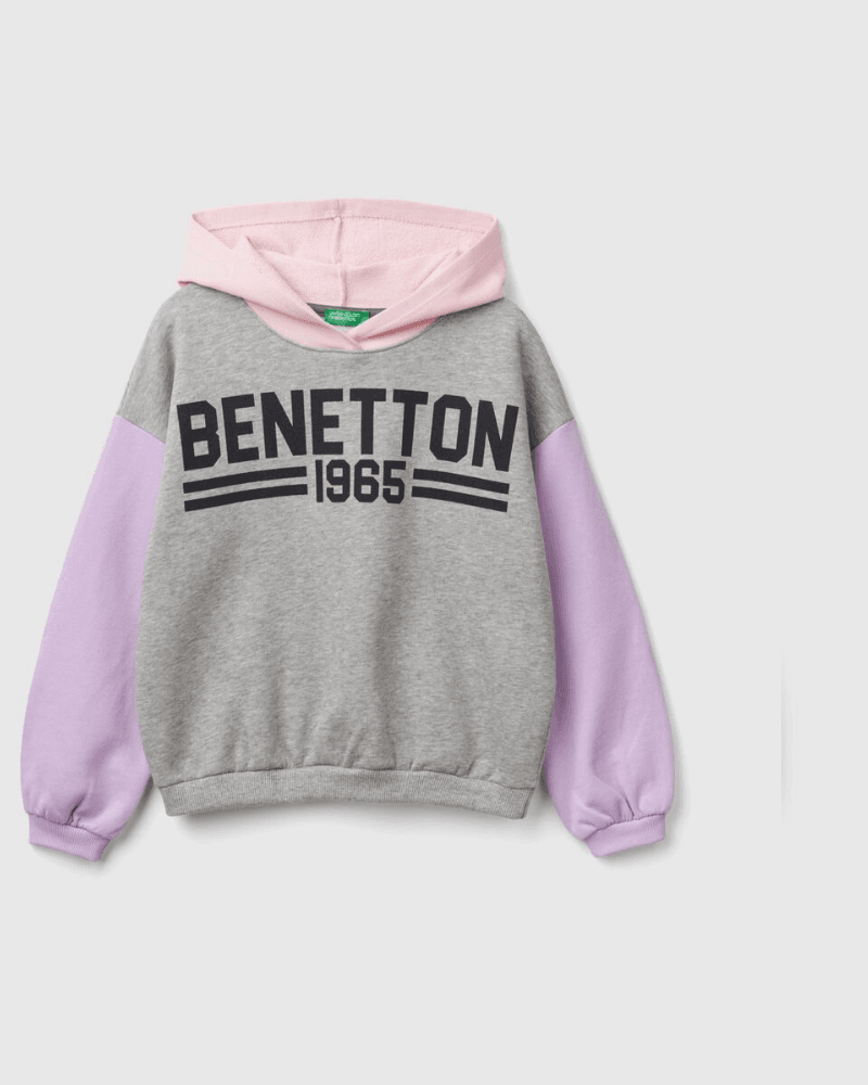 Benetton Majica sa kapuljačom 902 za djevojčice