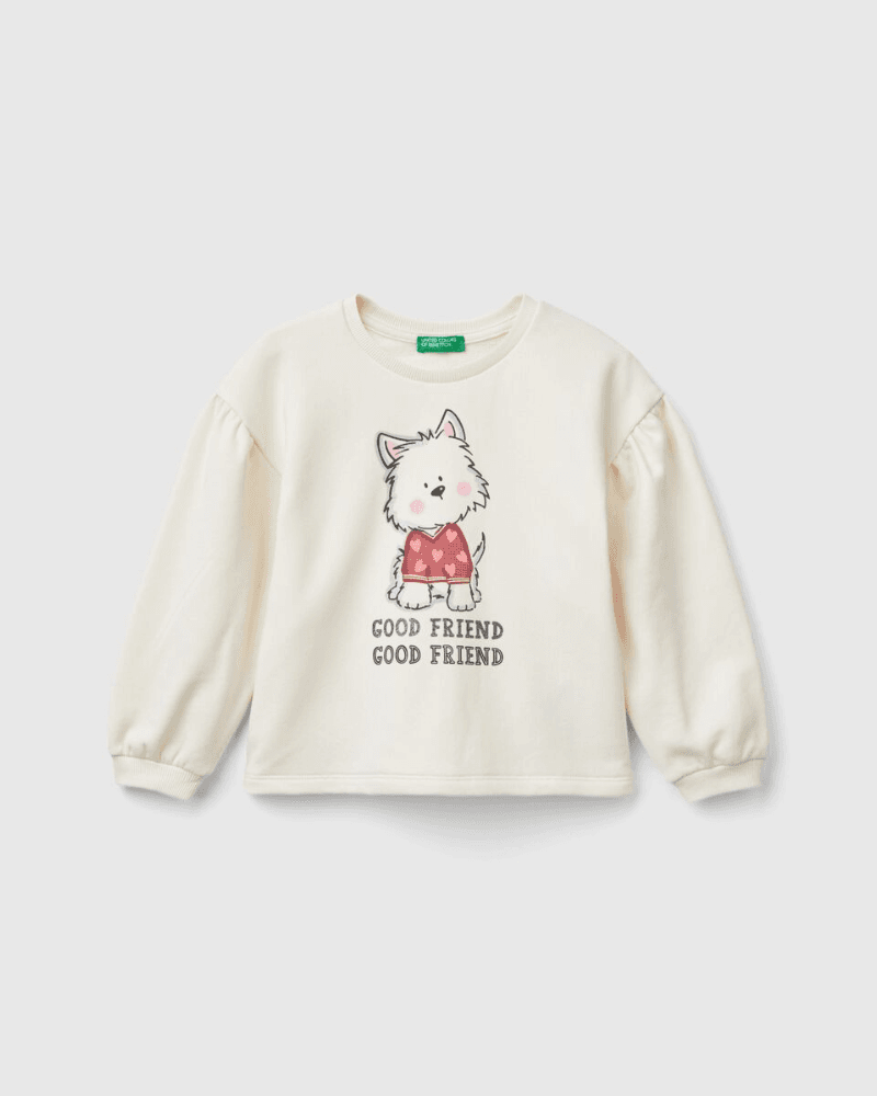 Benetton Majica dugi rukava  0R2 za djevojčice