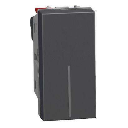 Bticino Prekidač 1M Izmjenični YD4003A, 10A, Crni